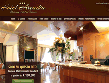 Tablet Screenshot of hotelarcadiaflorence.com